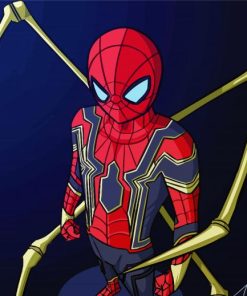 Iron Spider Animation Paint By Number