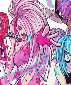 Jem And The Holograms Paint By Number