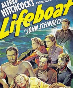 Lifeboat Poster Art Paint By Number