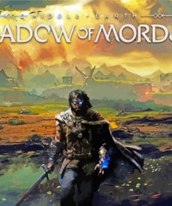 Middle Earth Shadow Of Mordor Paint By Number