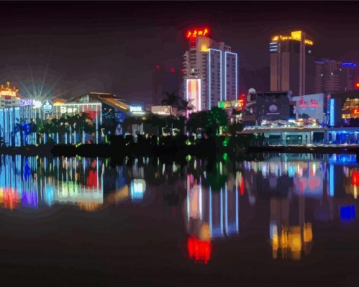 Nanning Reflection Paint By Number