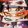 Naruto Eyes Poster Paint By Number