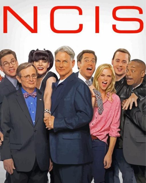 Ncis Cast Paint By Number