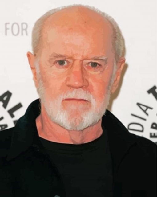 Old George Carlin Paint By Number