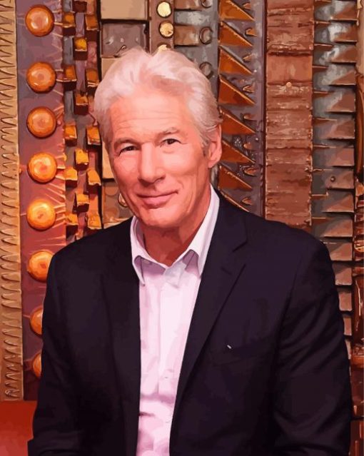 Richard Gere Actor Paint By Number