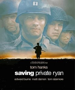 Saving Private Ryan Poster Paint By Number