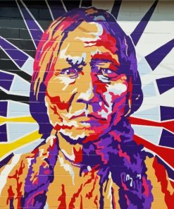 Sitting Bull Native Leader Paint By Number