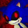 Sonic In Red Eyes Paint By Number