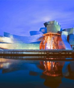 Spain Bilbao Guggenheim Museum Paint By Number