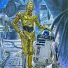 Star Wars Droids Art Paint By Number