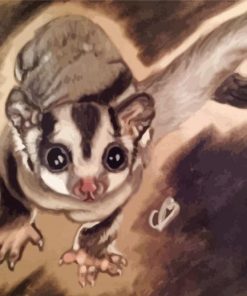 Sugar Glider Art Paint By Number