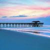 Sunrise Tybee Beach Pier Paint By Number