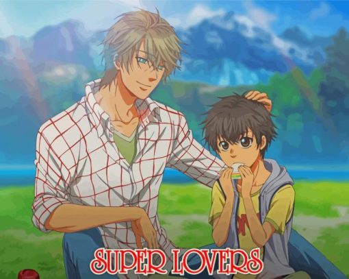 Super Lovers Poster Paint By Number