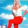 Diana Dors Actress Paint By Number