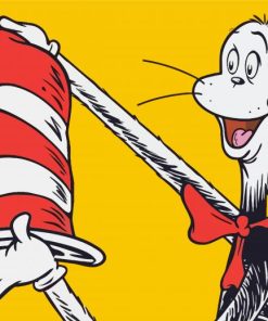 The Cat In The Hat Paint By Number