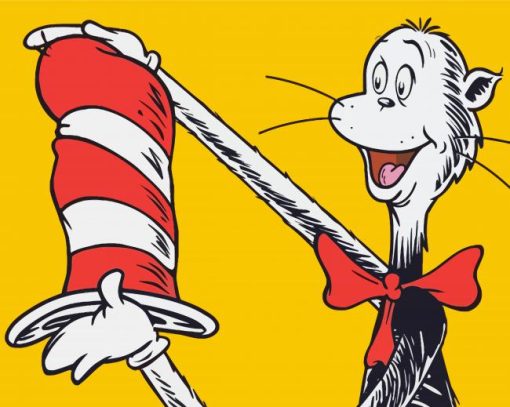 The Cat In The Hat Paint By Number