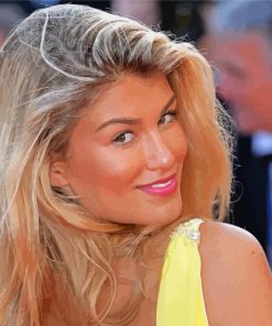 Beautiful Amy Willerton Paint By Number