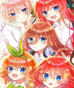 The Quintessential Quintuplets Paint By Number