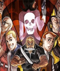 The Venture Bros Serie Paint By Number