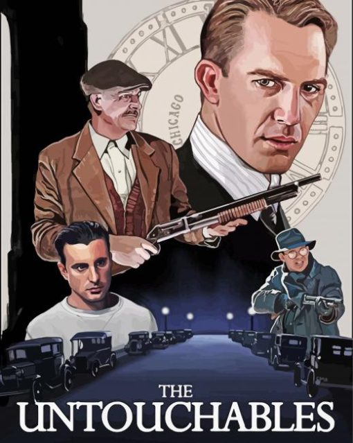 The Untouchables Crime Movie Paint By Number