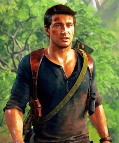 Uncharted Game Nathan Drake Paint By Number