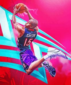 Vince Carter Player Paint By Number