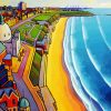 Whitley Bay Town Art Paint By Number