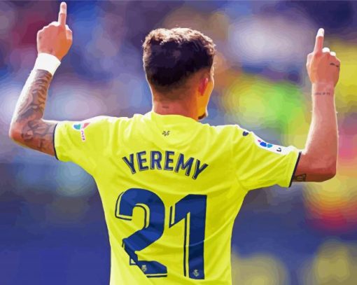 Yeremy Pino Player Paint By Number