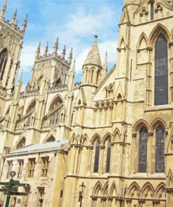 York Minster Castle Paint By Number