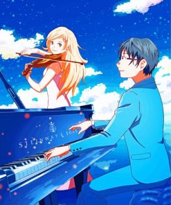 Your Lie In April Poster Paint By Number