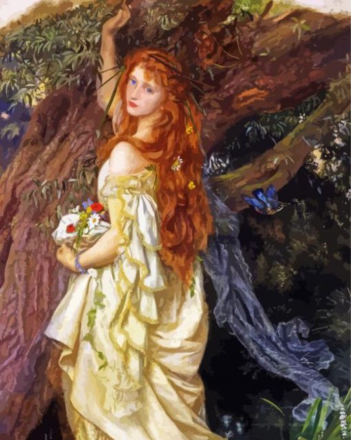 AesthetiAesthetic Arthur Hughes Paint By Numbec Arthur Hughes Paint By Number