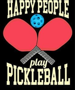 Pickleball Illustration Paint By Number