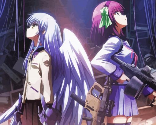 Angel Beats Warriors Paint By Number