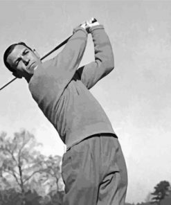 Ben Hogan Golf Player Paint By Number