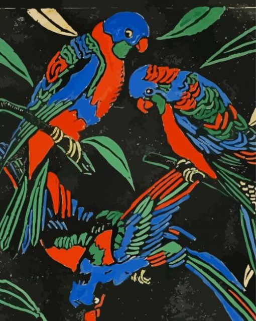 Birds Margaret Preston Paint By Number