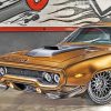 Brown 1971 Roadrunner Paint By Number