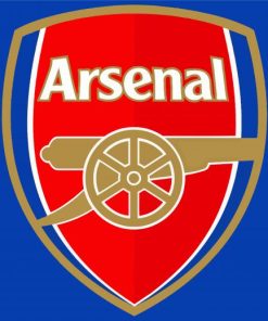 Arsenal Club Badge Paint By Number