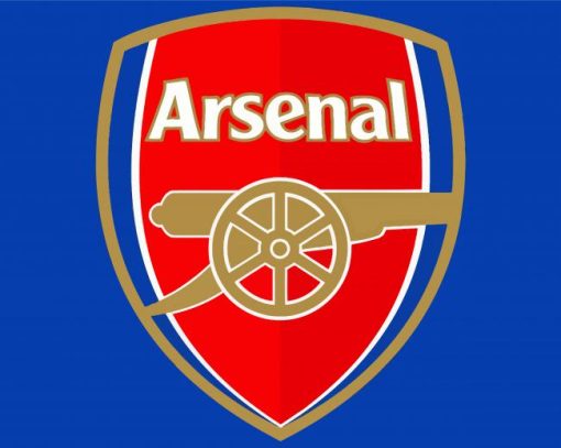 Arsenal Club Badge Paint By Number