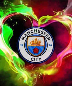 Manchester City Badge Paint By Number