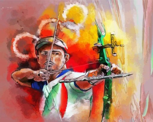 Cool Sport Archery Paint By Number