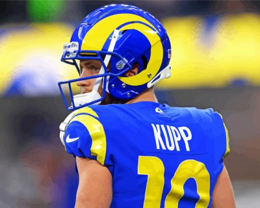 Cooper Kupp Player Paint By Number