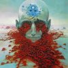 Creepy Skull By Zdzislaw Beksinski Paint By Number