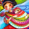 Cute Mexican Other And Child Paint By Number