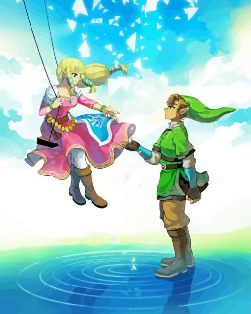 Cute Skyward Sword Paint By Number