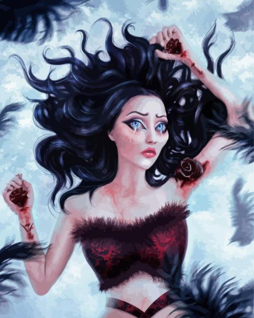 Fantasy Big Eyed Paint By Number