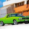 Green Elcamino Car Paint By Number