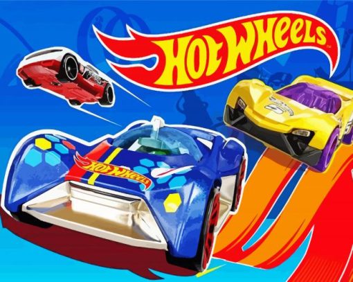 Hot Wheels Unleashed Game Paint By Number