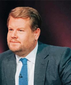 James Corden Paint By Number