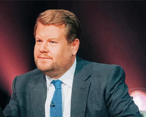 James Corden Paint By Number