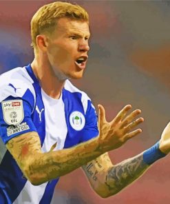 James McClean Player Paint By Number